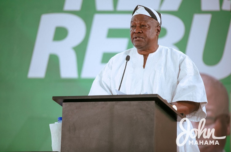 I will appoint less than 60 ministers who will not be entitled to ex-gratia - Mahama