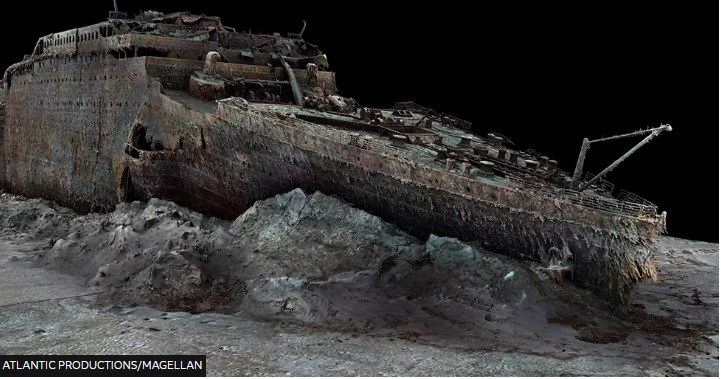 Scans of Titanic reveal wreck as never seen before
