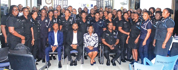Some dignitaries with police prosecutors after the training. Picture: ERNEST KODZI