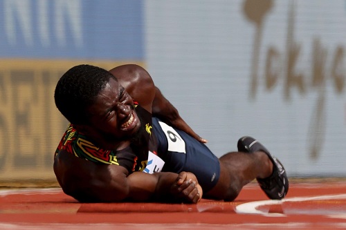 Injury forces James Dadzie to withdraw from 200m heats