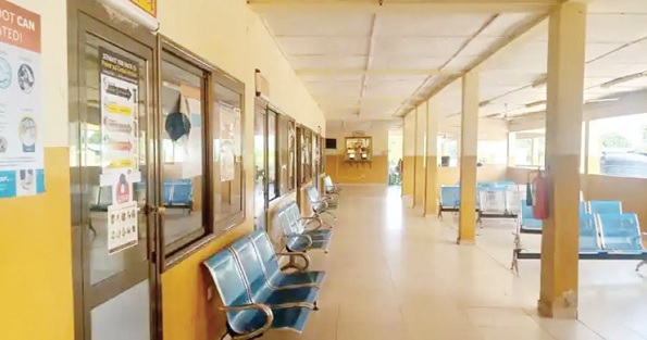Flashback: Empty OPD of the hospital when NEDCo cut power on May 2