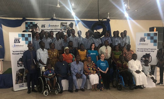 Tullow Ghana and WalkAbout Foundation join forces to support mobility and rehabilitation in Ghana
