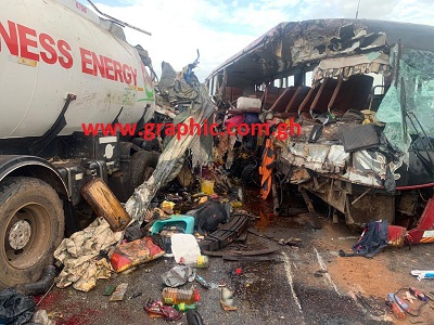 Accident: 16 perish at Gomoa Okyereko