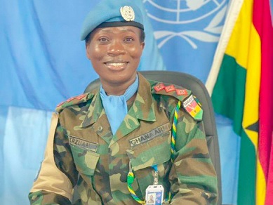 Captain Cecilia Erzuah, GAF