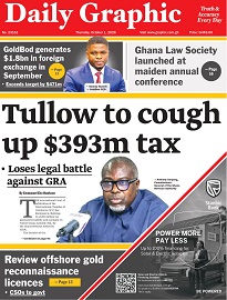 Ghana News Today : Top Ghana News Headlines - Daily Graphic - Graphic ...
