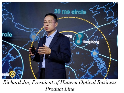 Huawei launches four Intelligent OptiX Innovative Practices of F5.5G, accelerating 10Gbps take-off