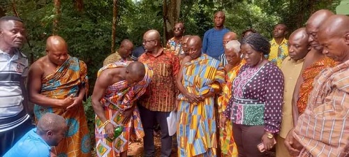 Ghana Tourism Authority takes over the Tanoboase Sacred Grove for redevelopment