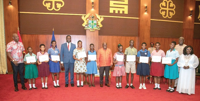 President commends Graphic for essay competition on SDGs - Vimarsana News