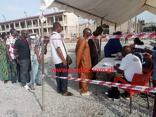 Voting underway in Awutu Senya West Constituency, Central Region
