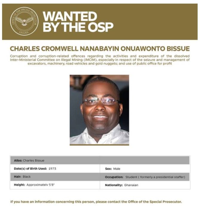 Charles Bissue: Former IMCIM Secretary declared a wanted person by the OSP