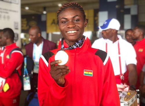 UCC's Rose Amoanimaa Yeboah wins gold for Ghana at World University Games