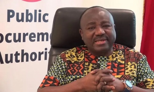 Adjenim Boateng Adjei, the former Chief Executive Officer (CEO) of the Public Procurement Authority (PPA)