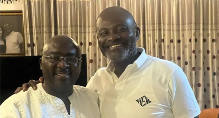 When Bawumia surprised Ken Agyapong with a private visit after NPP presidential primary