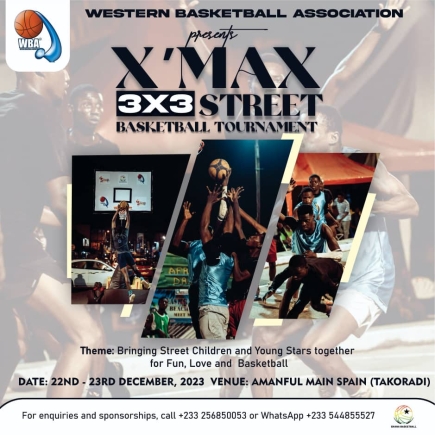 Western Basketball Association teams up with Cosmos Masquerades for X'Mas Open 3X3 Street tournament