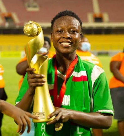 Evelyn Badu - In contention for the Women's Player of the Year award