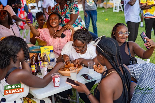 Pap Jay hosts patrons to Bronya Nkwan to kick start the festive season