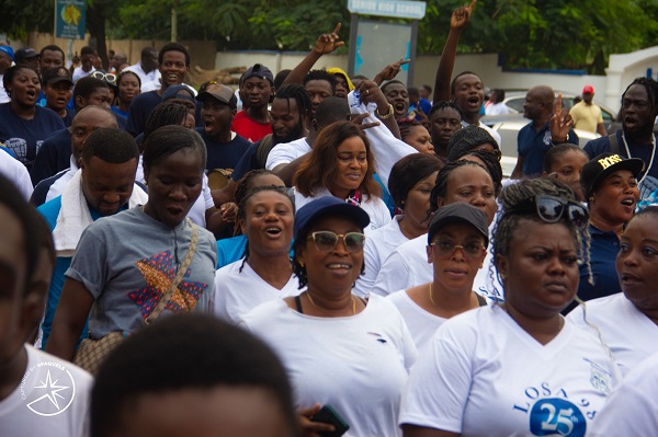 Labone Old Students Association embarks on health walk