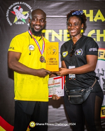Alhassan wins first Ghana’s Fitness Challenge competition