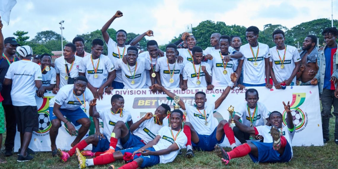 Adabraka Elders Clinch Betwinner Accra West District Division 3 Middle League title