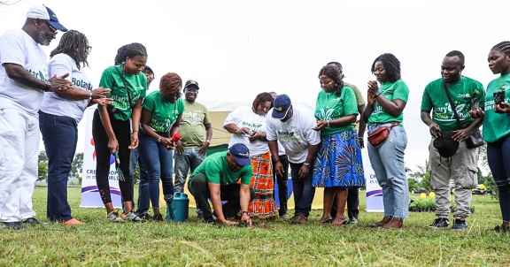 Rotarians in Ghana Launch “Rotary Greens Ghana” - Target to plant 100,000 trees each year