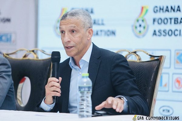 Ghana's national football team coach, Chris Hughton