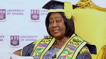 University of Ghana reappoints Mary Chinery-Hesse as Chancellor