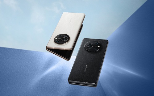 Tecno Phantom V Fold smartphone with flagship dual screen and a 5-lens photography powerhouse