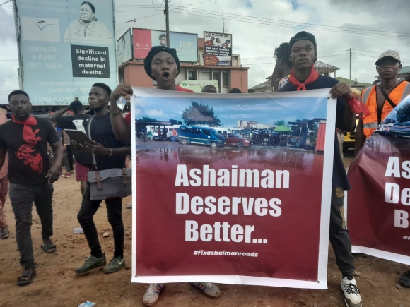 Ashaiman deserves better street protest (PHOTOS)
