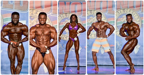 Ghanaian athletes shine at Arnold Classic Africa 2023, secure 5 medals and Pro Card for Black Muscles