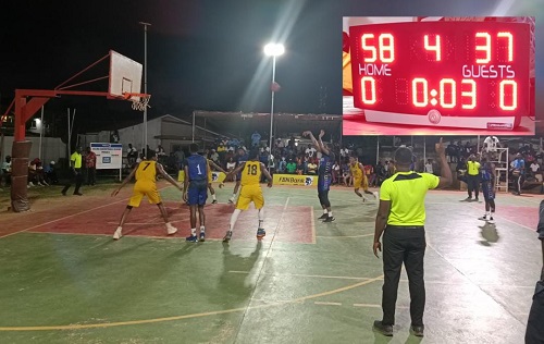 Spintex Knights secure fifth consecutive victory in Accra Basketball League