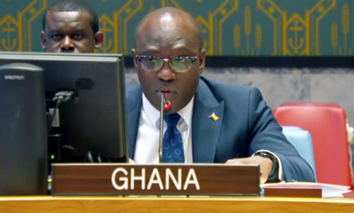 Ambassador Harold Agyeman, Ghana’s Representative to the United Nations
