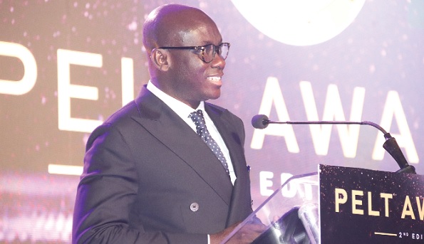 Godfred Yeboah Dame, Attorney General and Minister of Justice, addressing the ceremony Godfred Yeboah Dame, Attorney General and Minister of Justice, addressing the ceremony