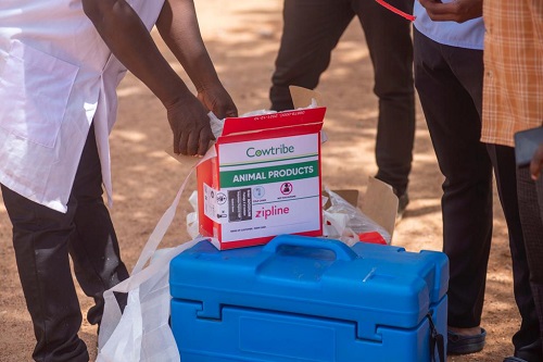 Zipline and Cowtribe join forces to support Veterinary Service Department in combating Anthrax outbreak