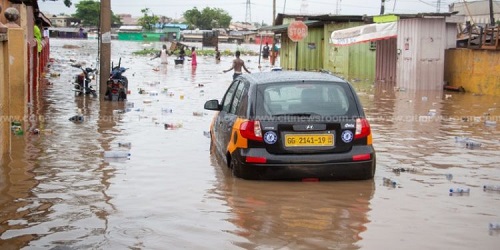 Avoid wading through flood waters during rainfall - NADMO