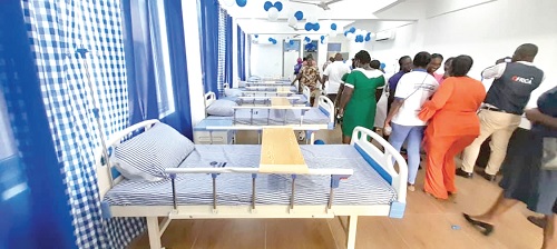 The interior of the Kangaroo Mother Care Excellence Centre The interior of the Kangaroo Mother Care Excellence Centre