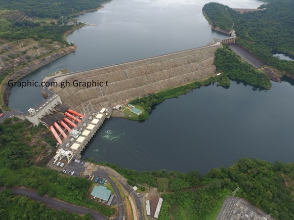  Akosombo Dam and the spill ways