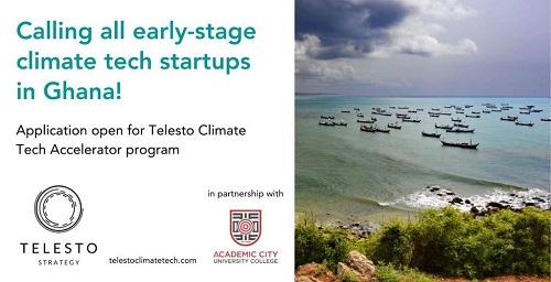 Telesto Strategy announces Climate Tech Accelerator for early-stage Ghanaian startups