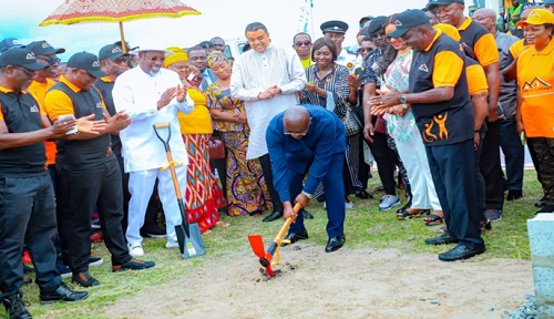 VP Bawumia cuts sod for construction of empowerment centre for PWDs