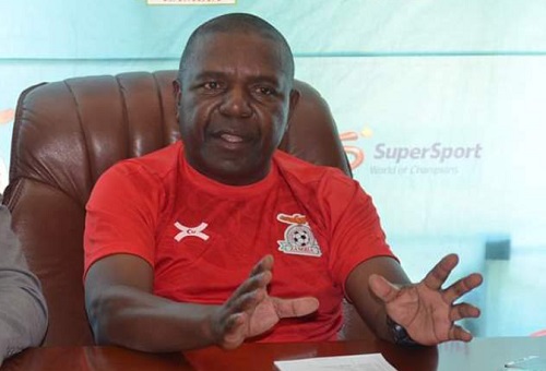 Zambia’s coach, Bruce Mwape