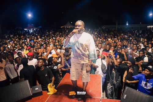 Medikal, Kelvyn Boy and Show Boy shut down WatsUp On Campus at RMU SRC Artiste Night