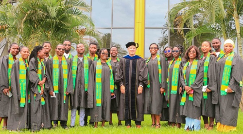 Ensign Global College holds 10th matriculation ceremony