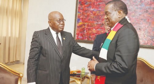 Ghana and Zimbabwe sign cooperation agreement to strengthen relations