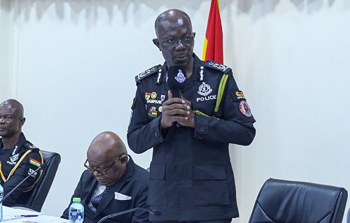 The Inspector-General of Police (IGP), Dr. George Akuffo Dampare
