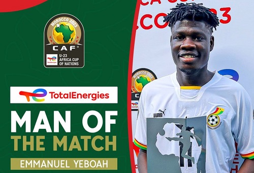 U-23 AFCON: Emmanuel Yeboah urges Black Meteors teammates to remain focused ahead of semi-final showdown against Morocco