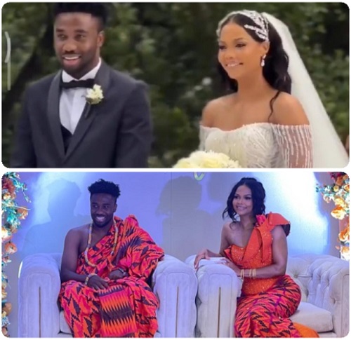 Ghana striker Samuel Tetteh gets hitched