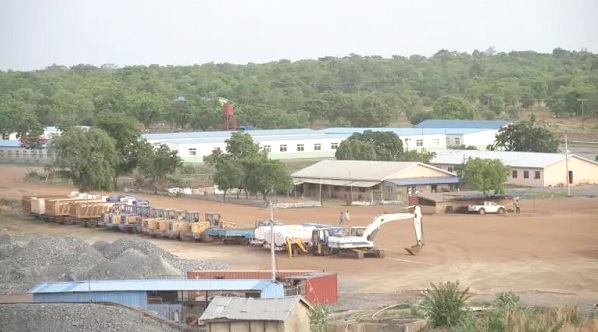 The Earl International Group Ghana Gold Limited mining site in Gbane The Earl International Group Ghana Gold Limited mining site in Gbane