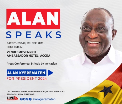 This is why Alan resigned from NPP to contest presidency as an