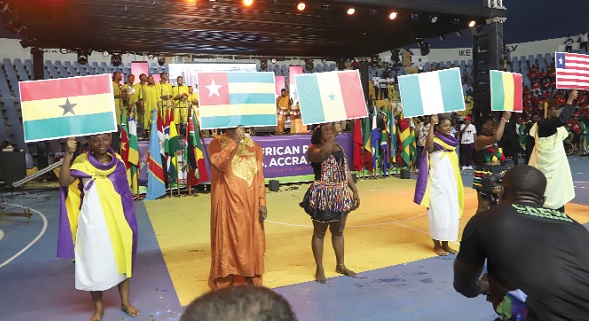 Athletes from over 20 countries are competing for honours in the games from September 3 -- 13 in Accra
