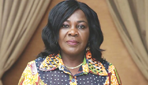 Cecilia Abena Dapaah — Former Minister of Sanitation and Water Resources