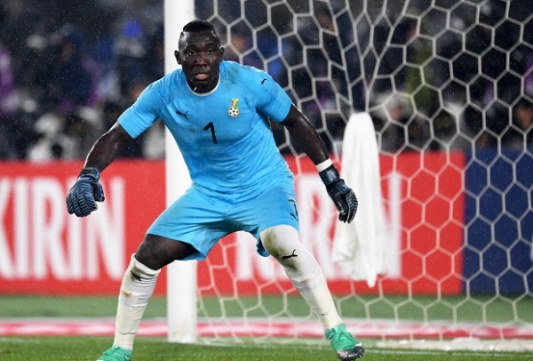 Richard Ofori could be in the sticks for Black Stars against Liberia